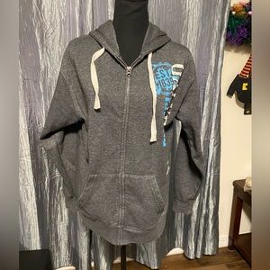 Retro vision apparel hooded jacket